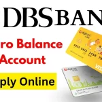 DBS bank zero balance account