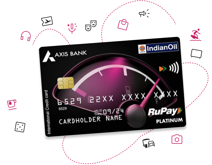 Axis IOCL Rupay Credit Card – Earn accelerated reward points!