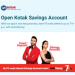 kotak bank saving account