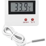 Temperature Digital Sensor wired with ON/OFF button, useful gadget to all.